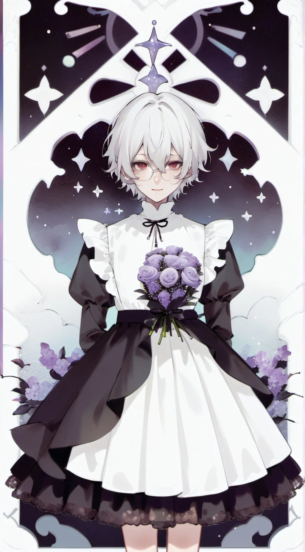 ai character: 🎀💜Yukio💜🎀 background