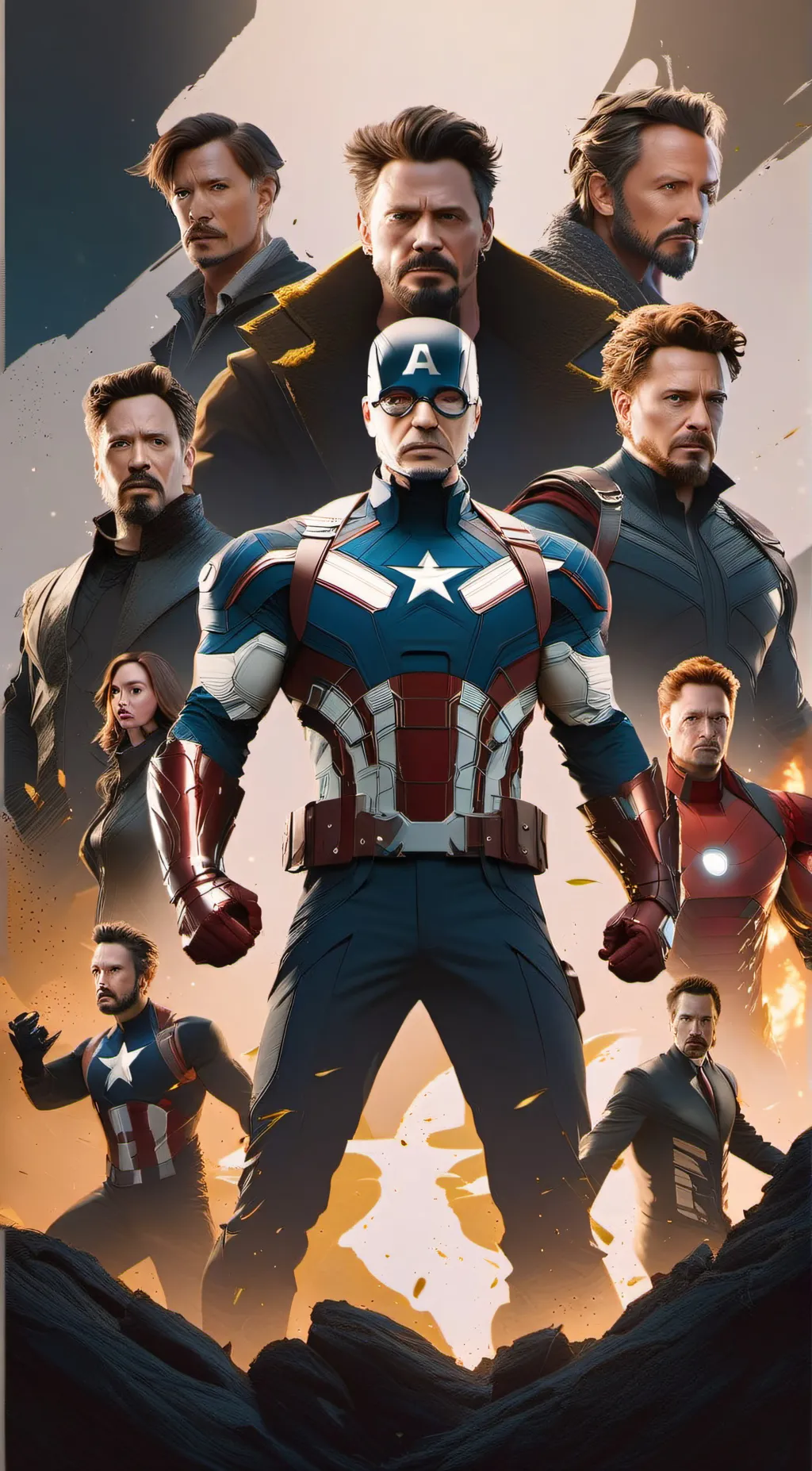 ai character: the avengers background