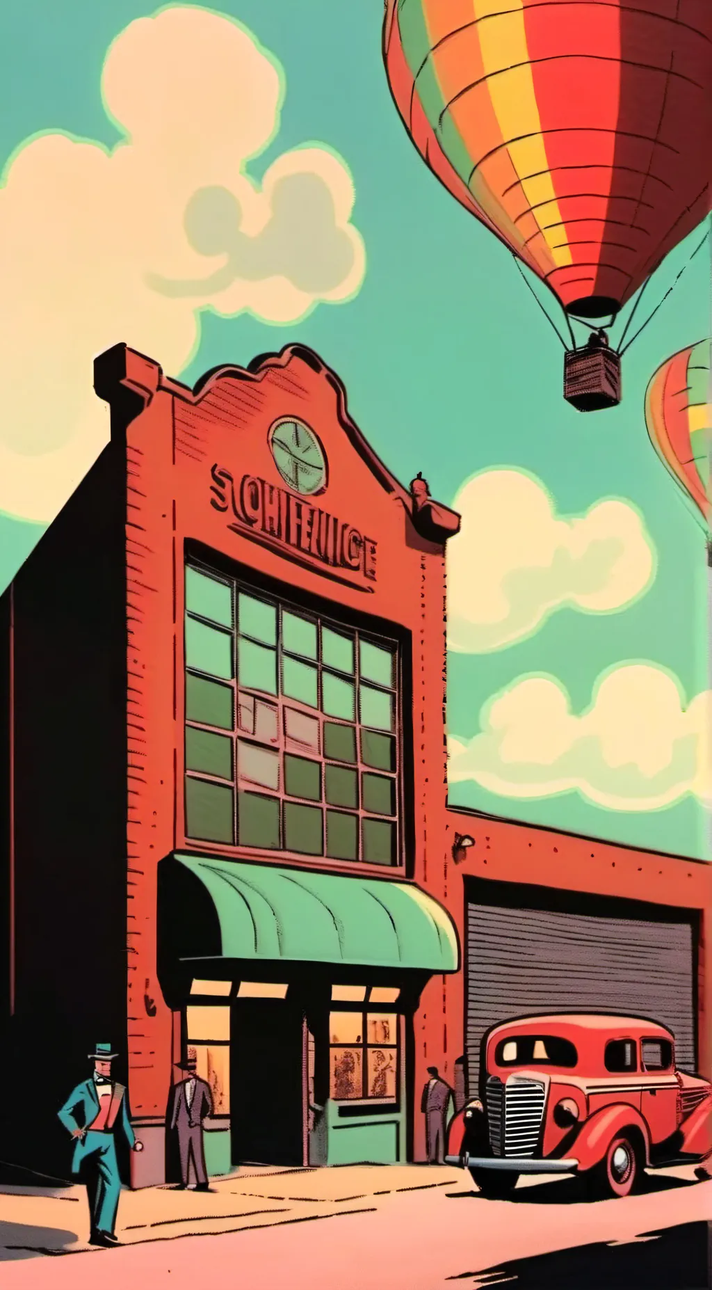 ai character: Warehouse 13 background