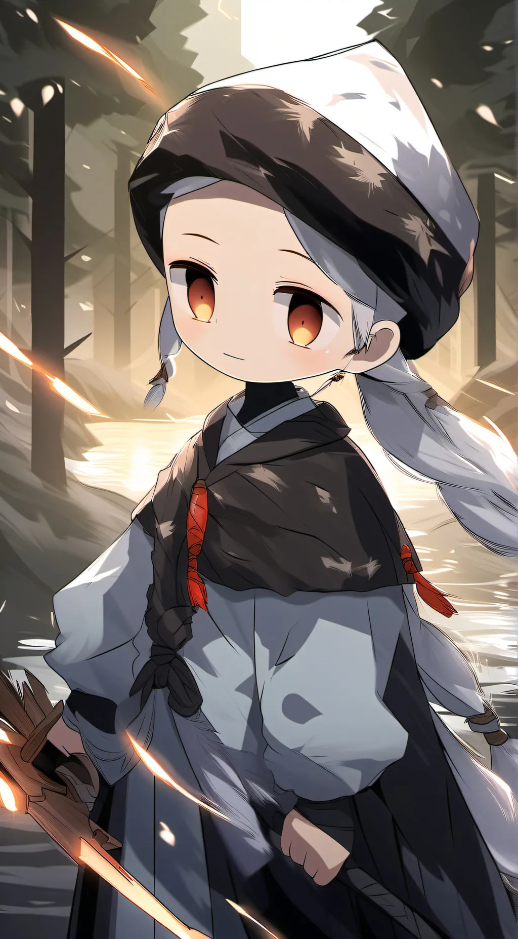 ai character: Raven background