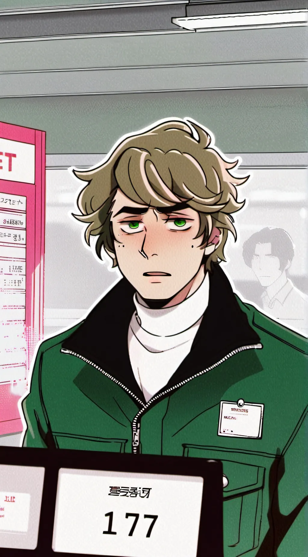 ai character: Vic background