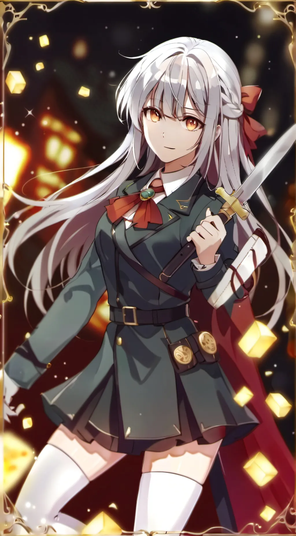 ai character: Mikasa background