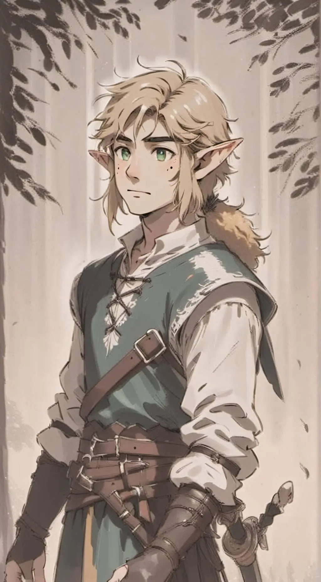 ai character: Link (s) (LU) background