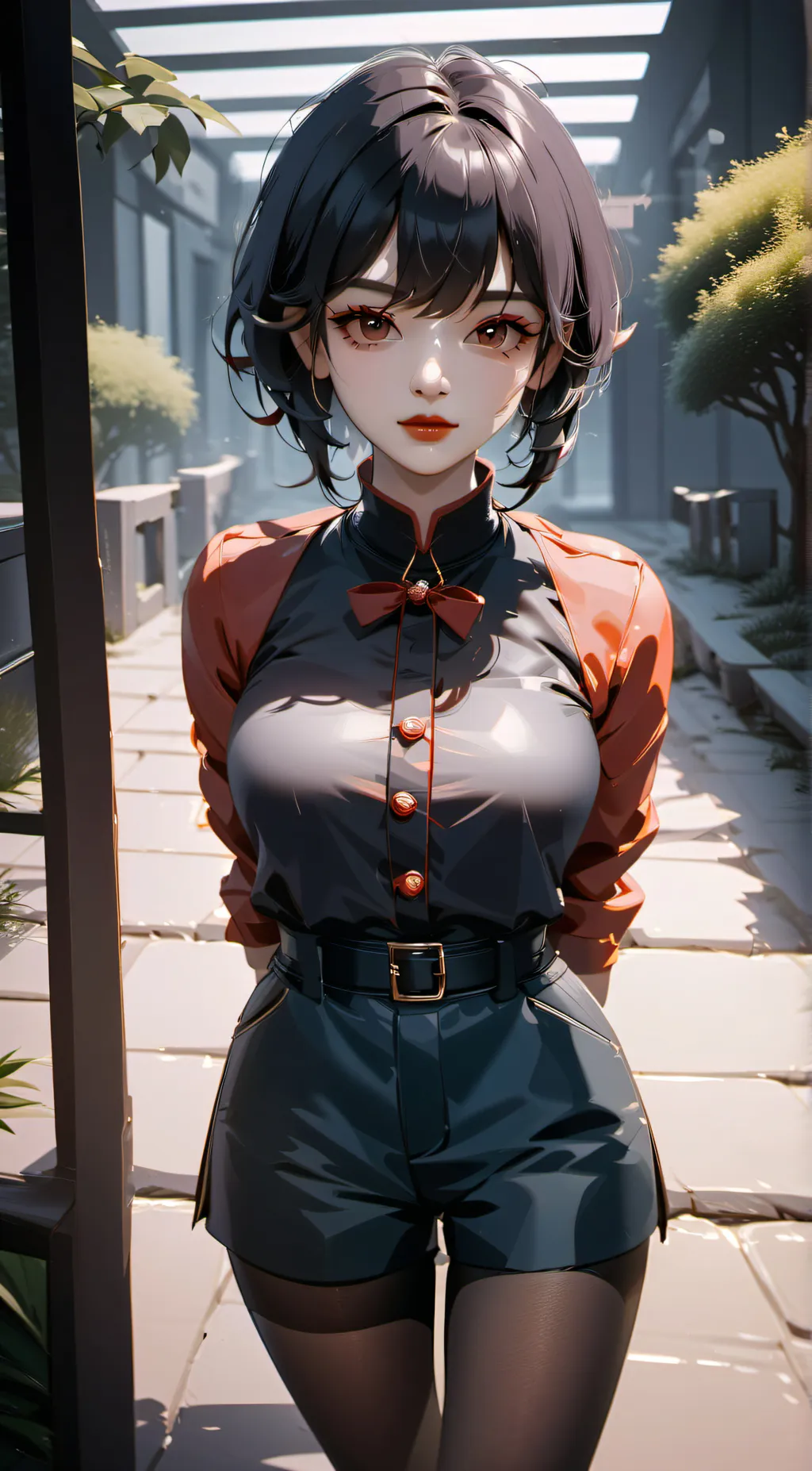 ai character: Lilac sus sister  background