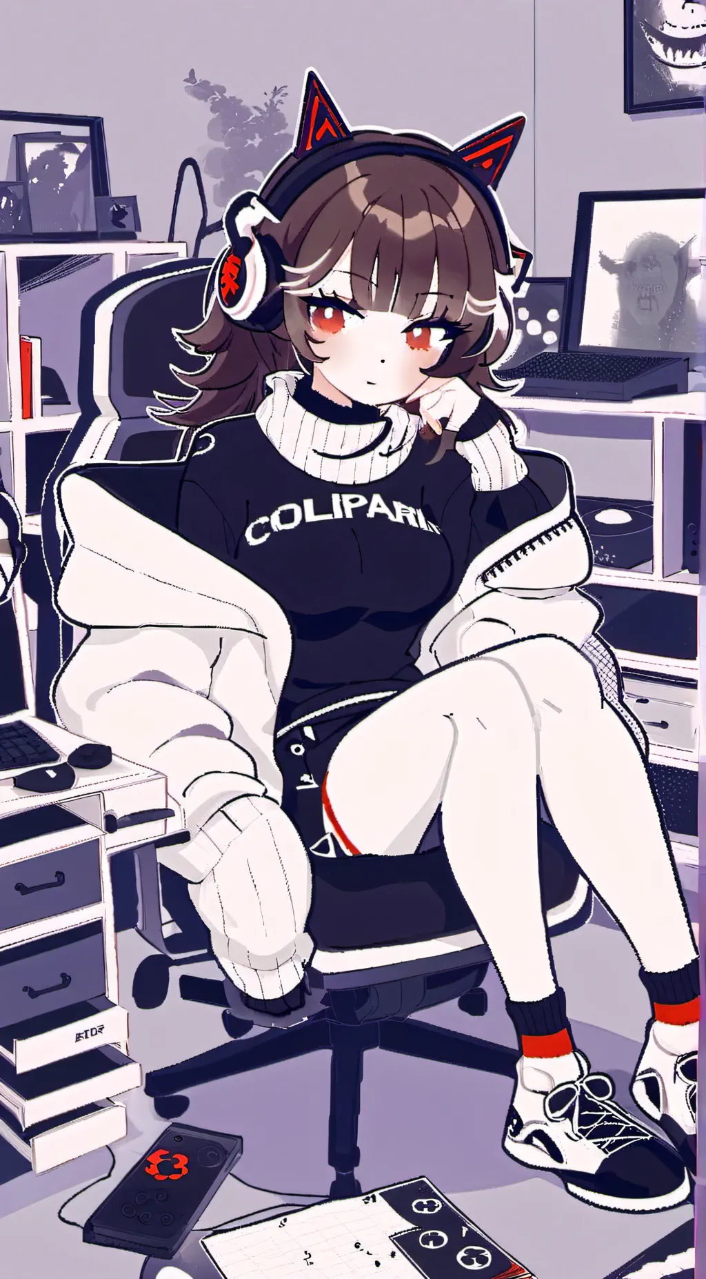 ai character: Maggie background