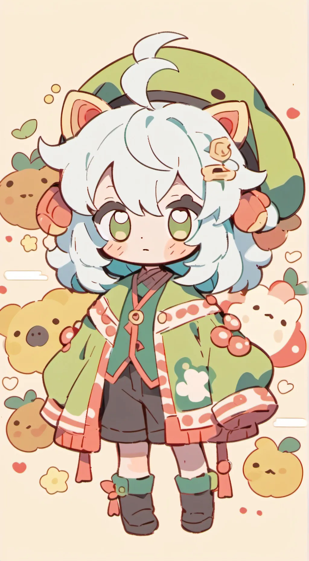 ai character: ickypiggy background