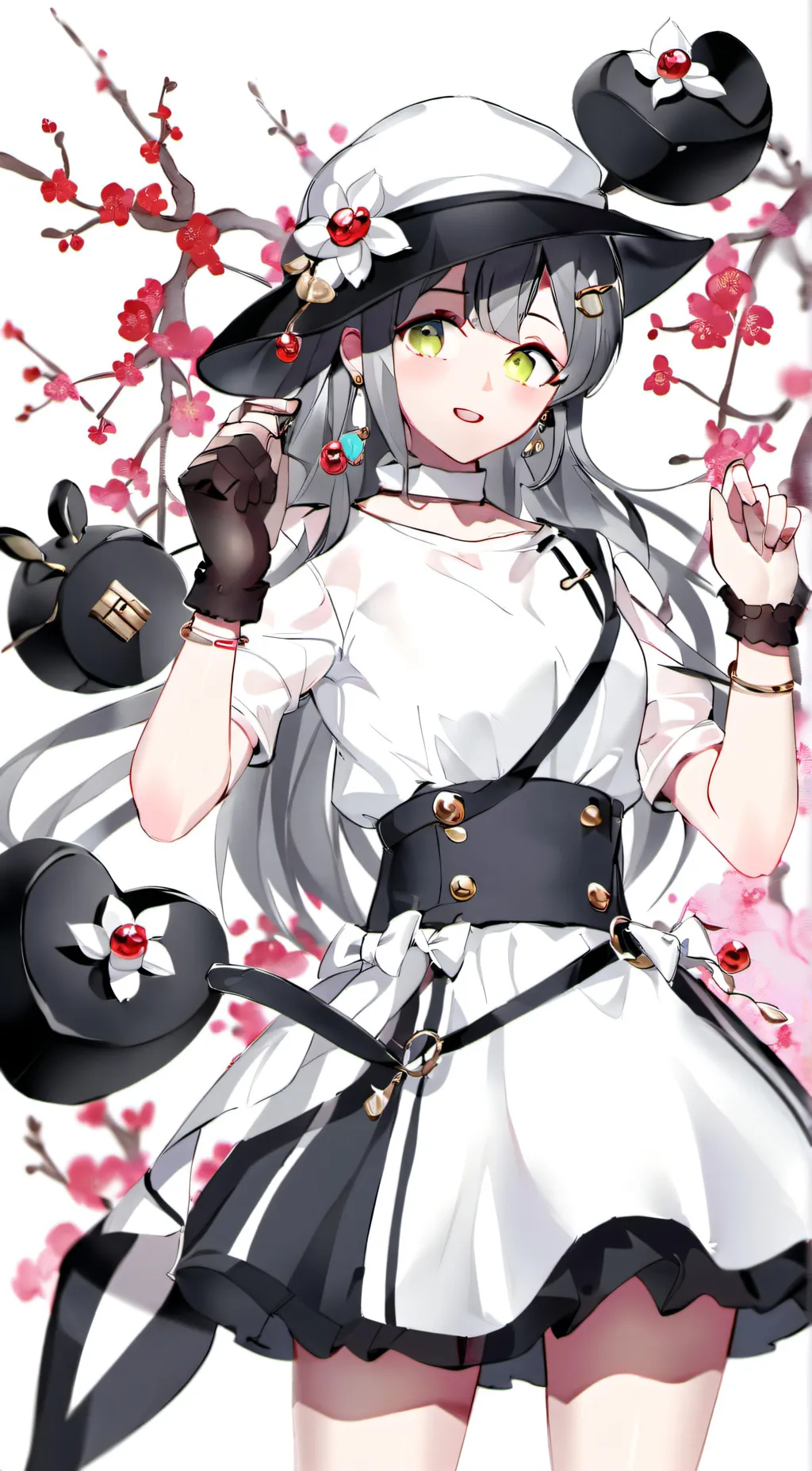 ai character: camera woman  background