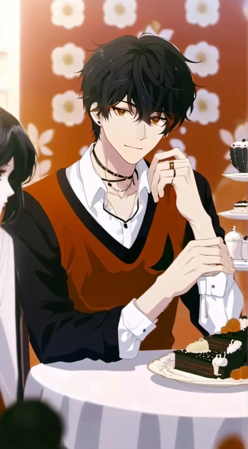 ai character: MILK MAN background