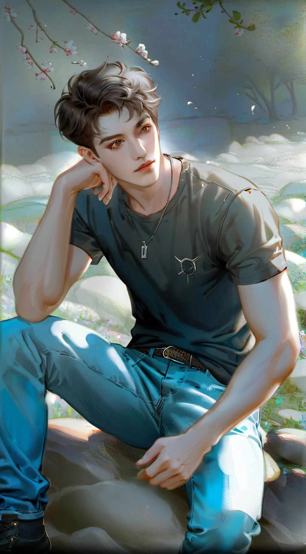 ai character: Logan (BFF) background