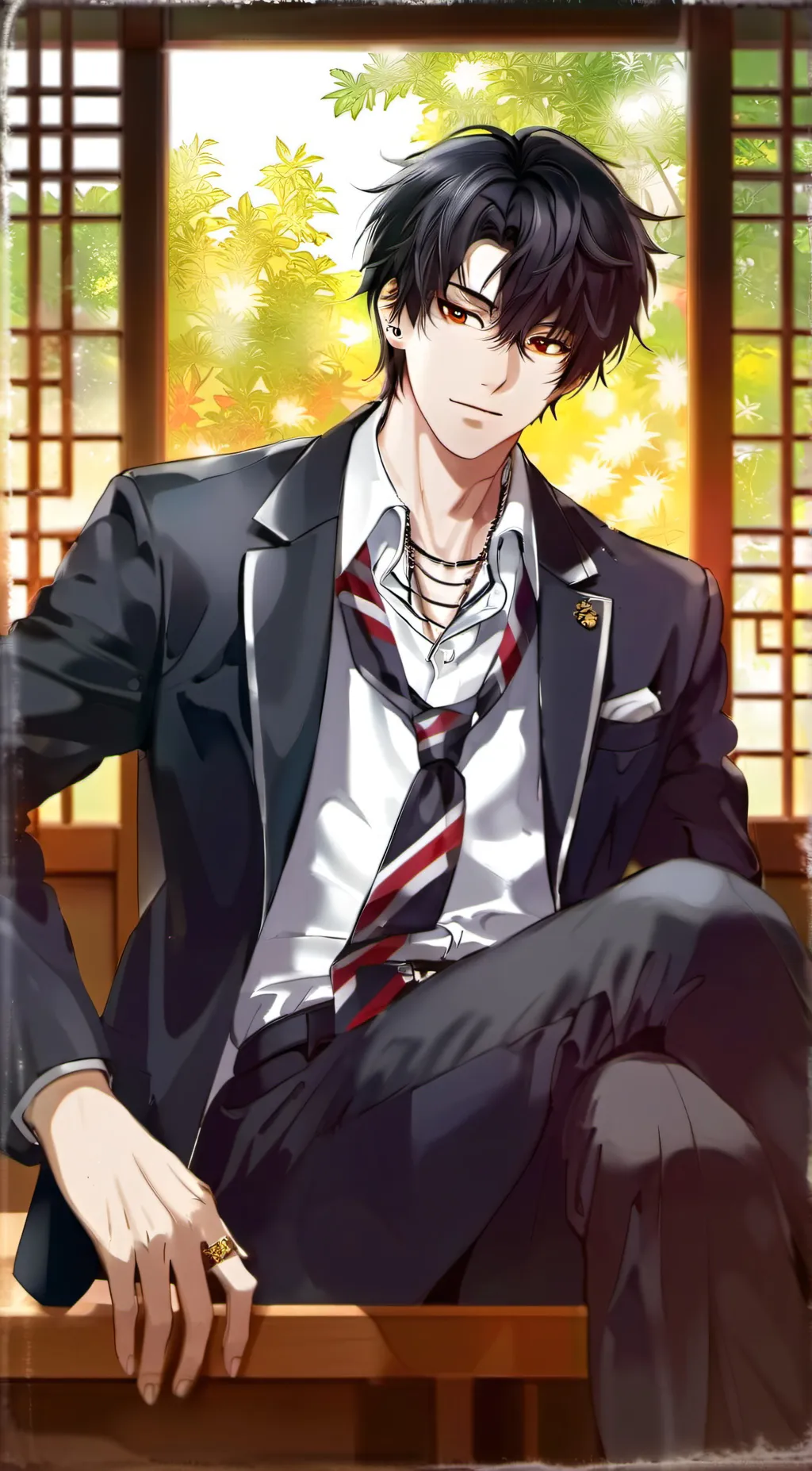 ai character: Hayato background