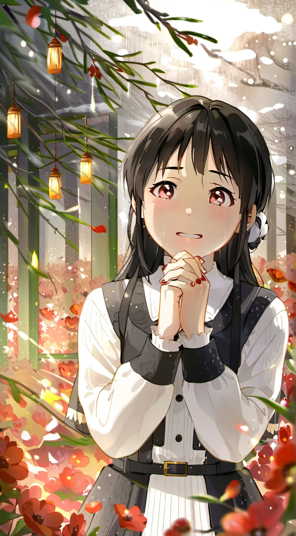 ai character: luna background