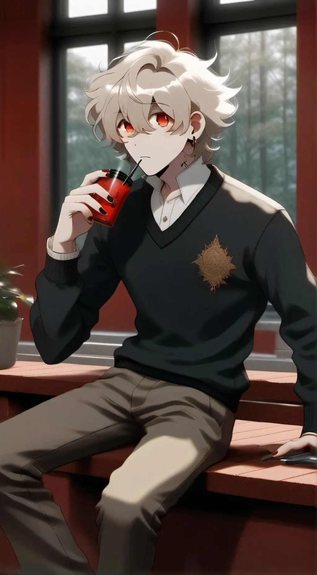 ai character: Fone background