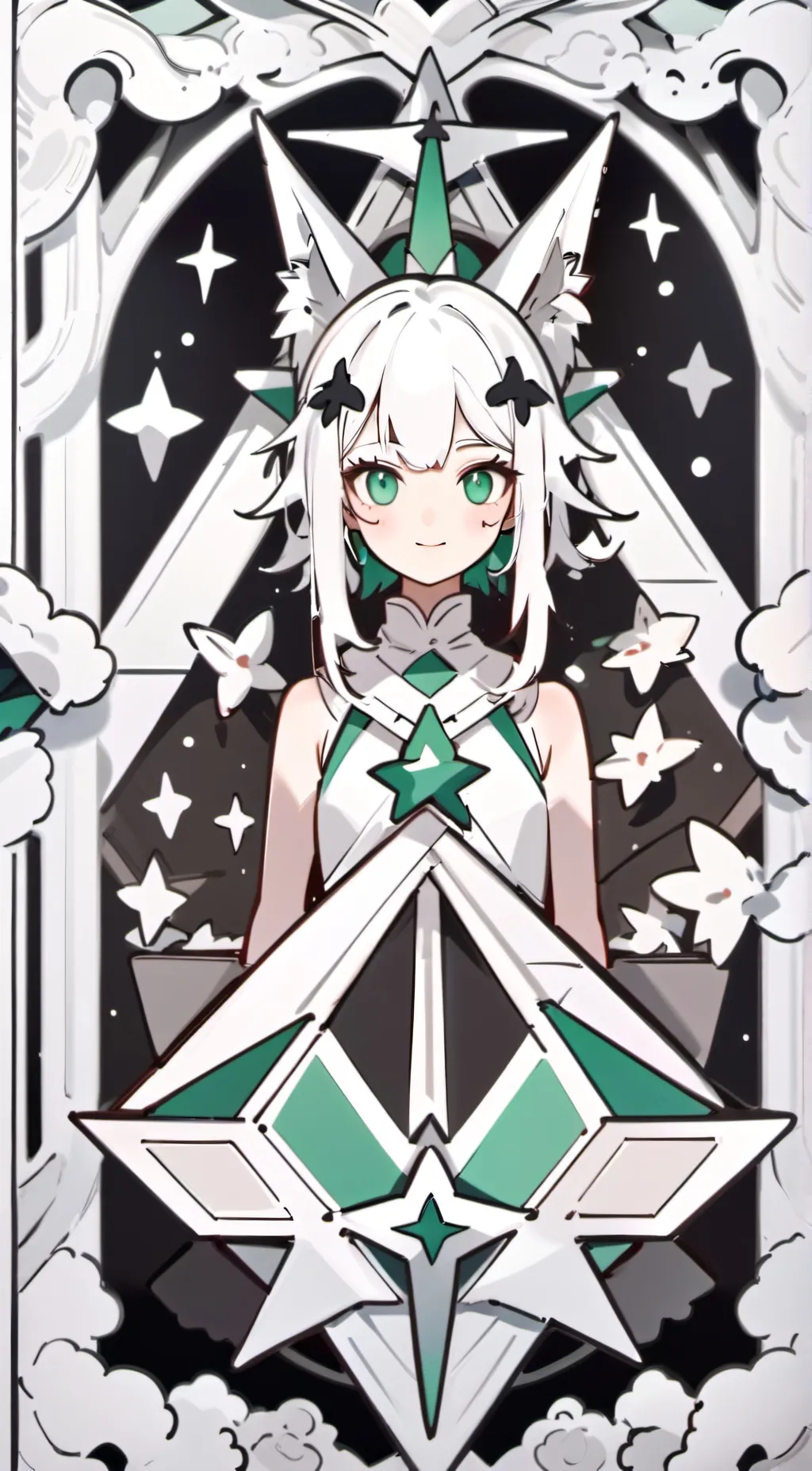 ai character: Lily  background