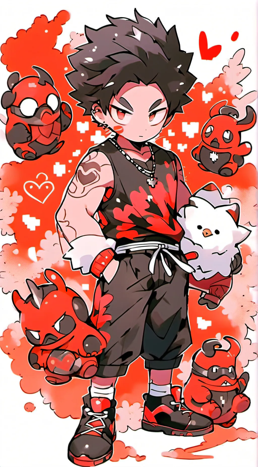 ai character: Ozzfizz background