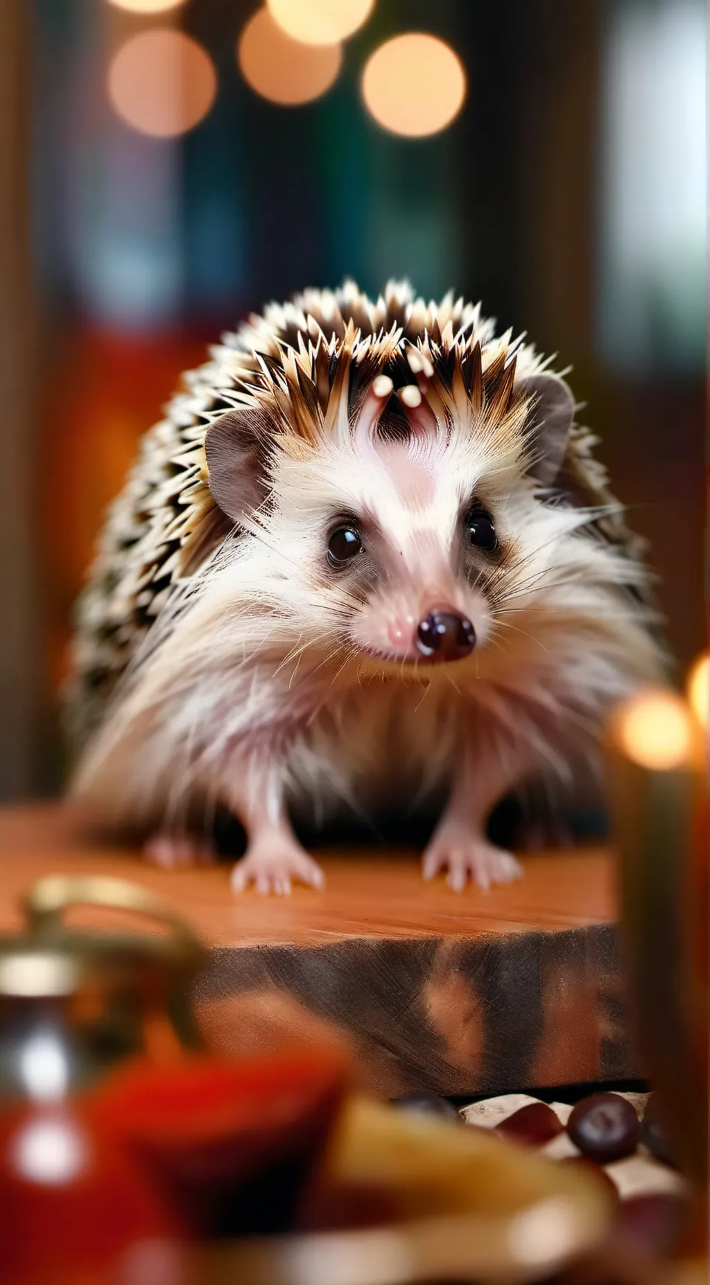 ai character: Therapy hedgehog background