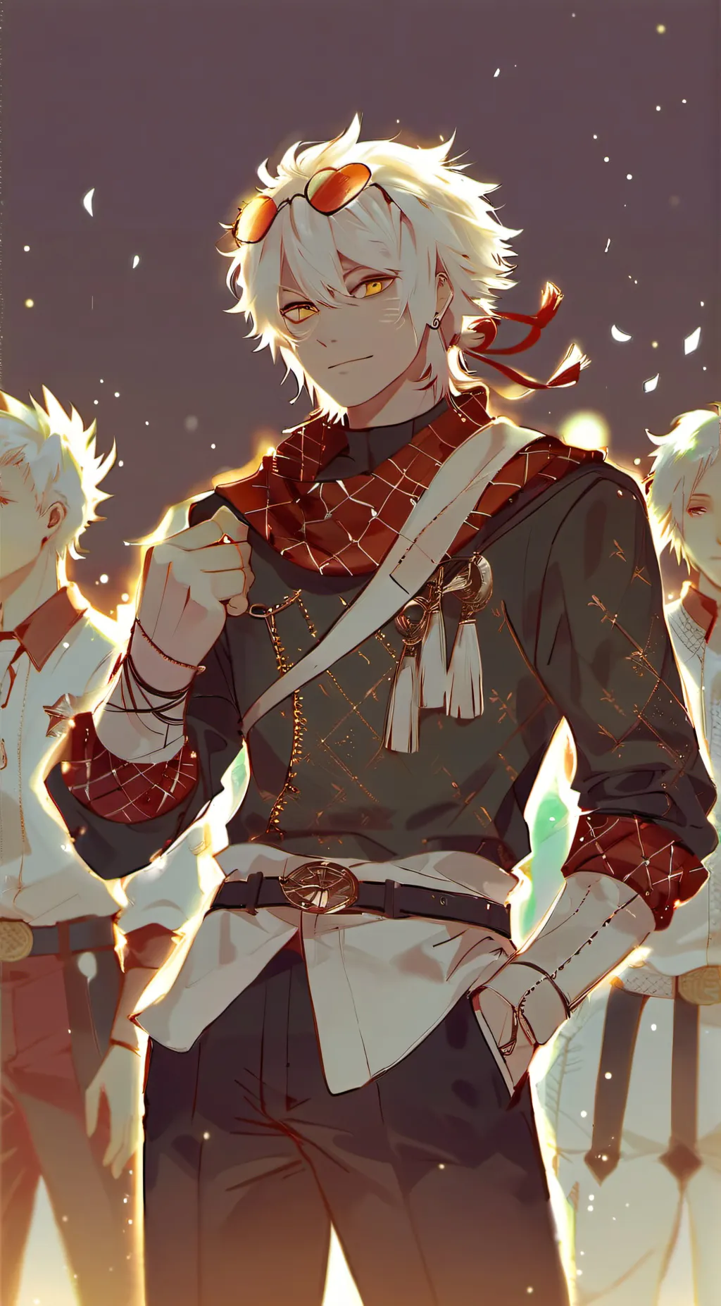 ai character: bakugo background