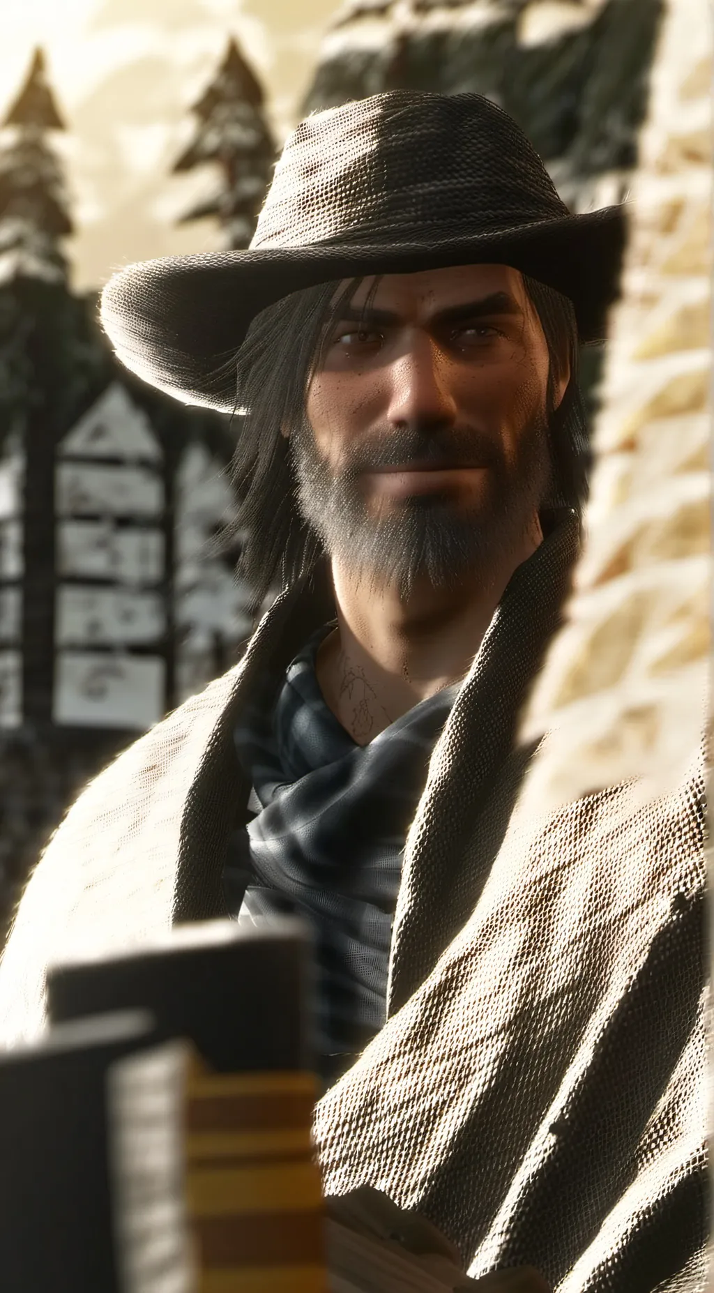 ai character: John Marston background