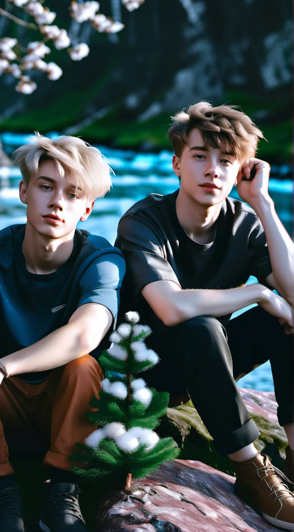 ai character: Sam and Colby background