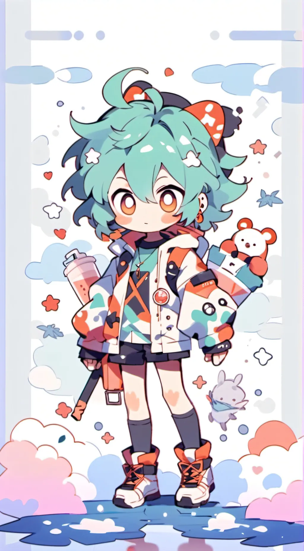 ai character: freedy background