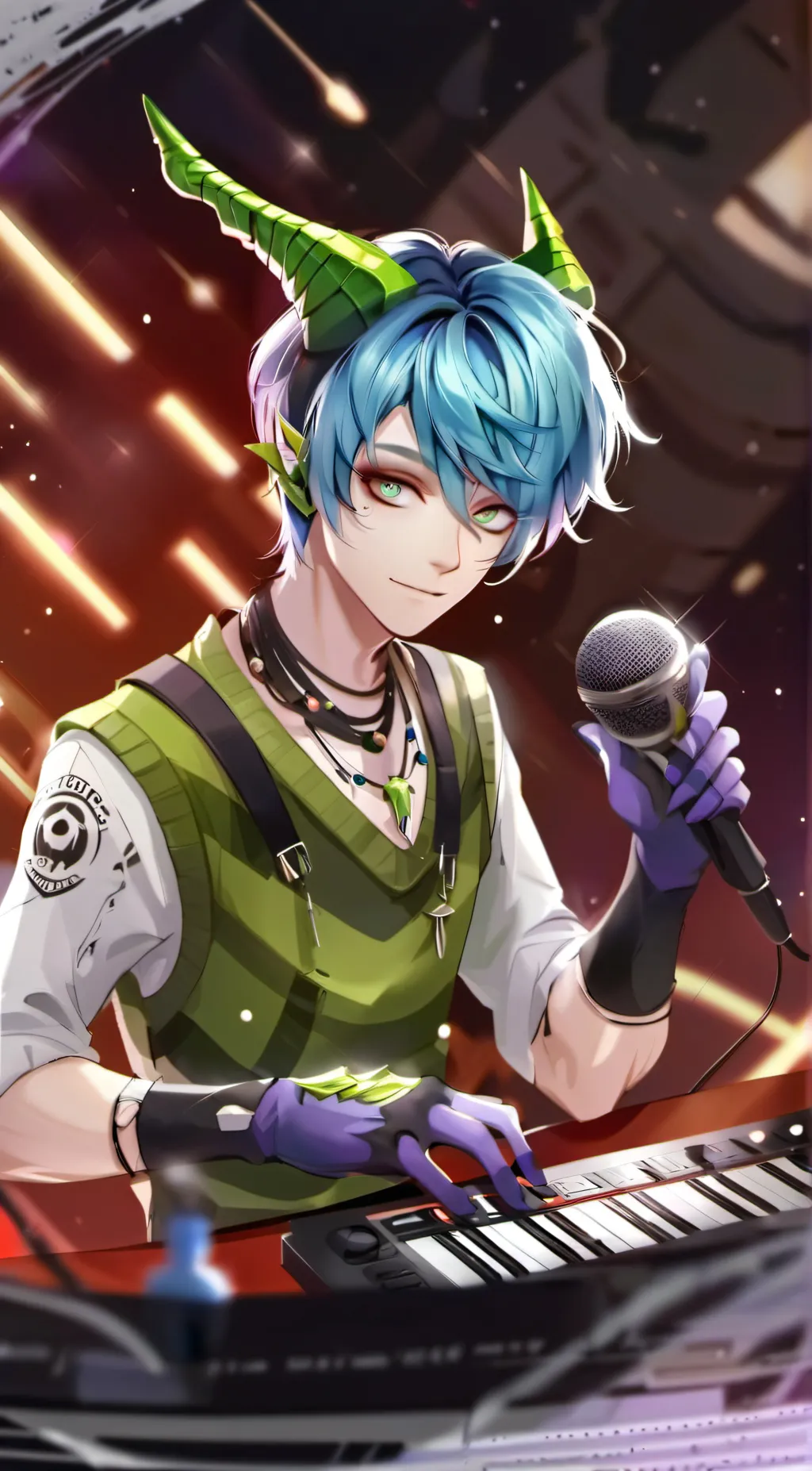 ai character: Renn Helix background