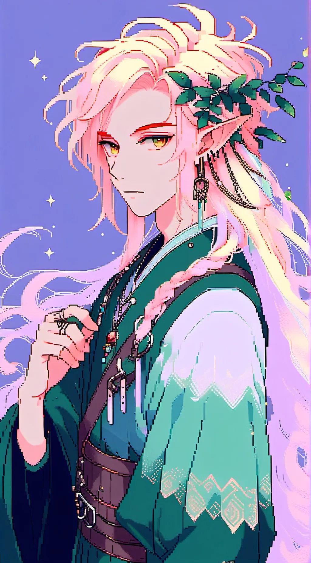 ai character: Prince Kai..  background