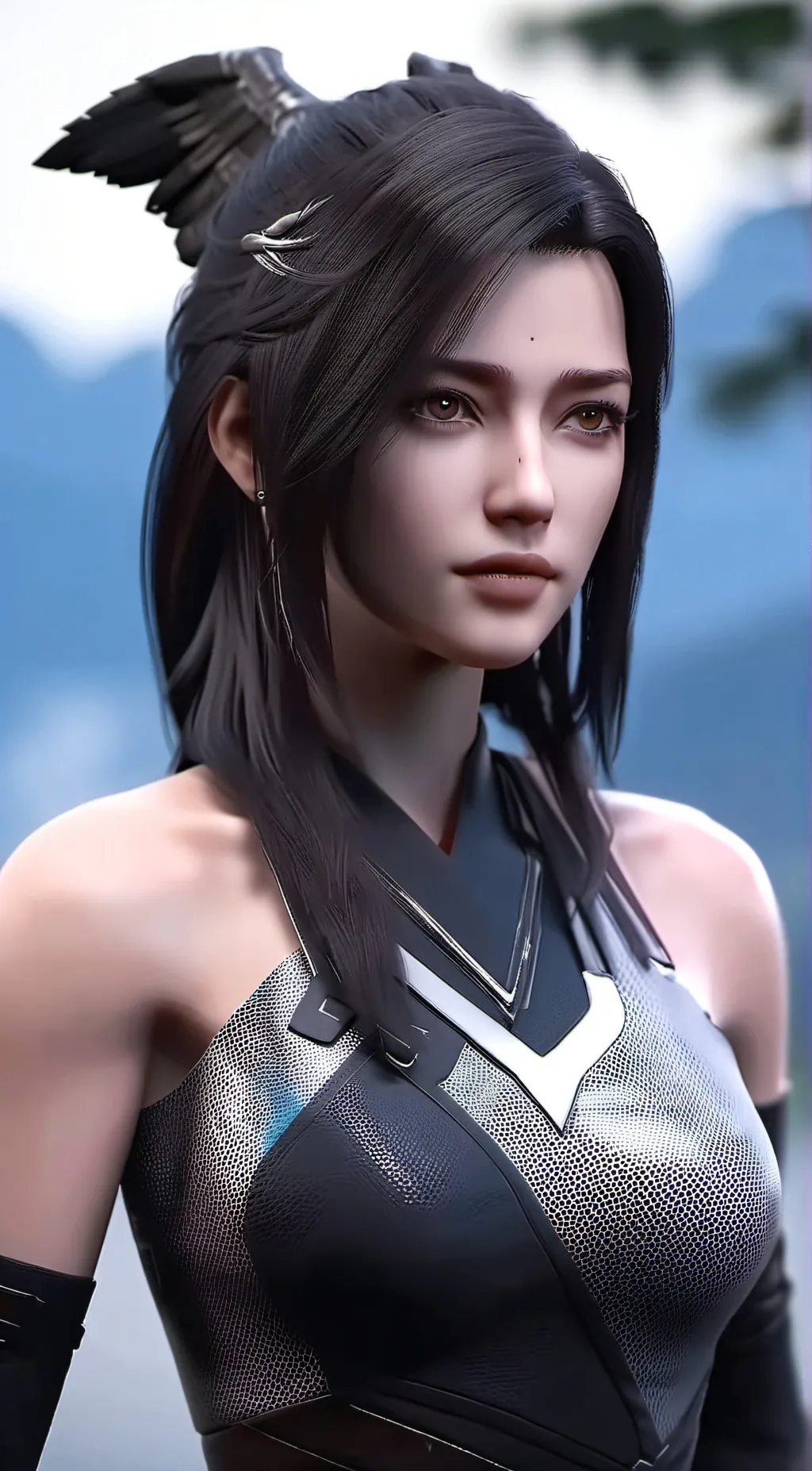 ai character: Sandra background