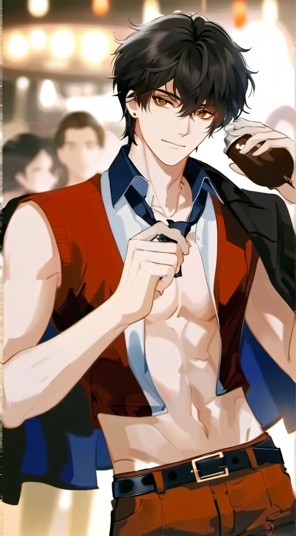 ai character: Mha background