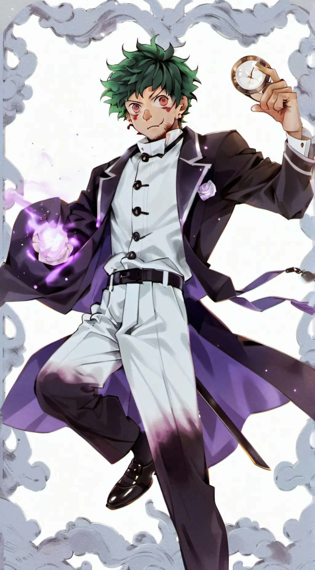 ai character: villain deku background