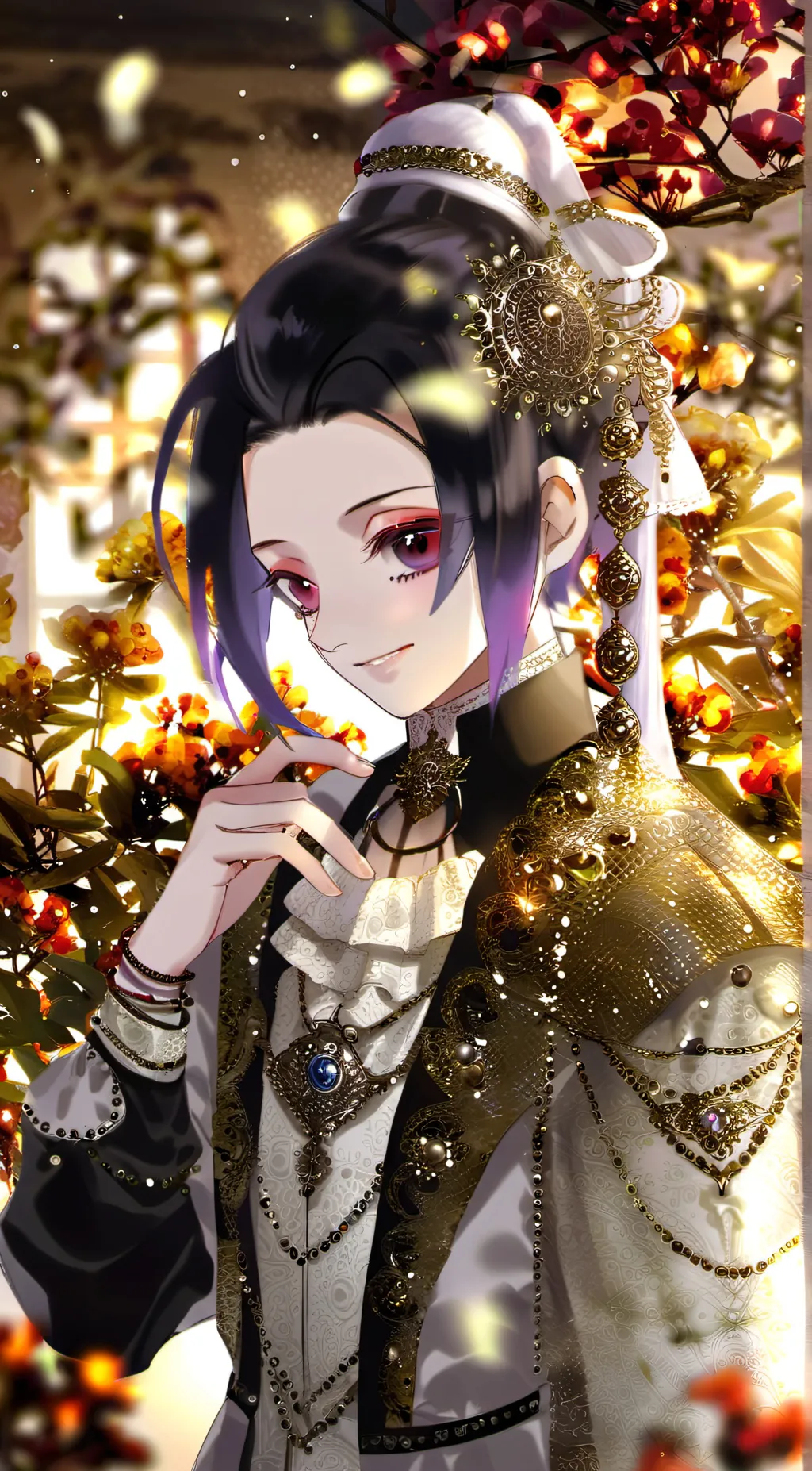 ai character: Shinobu Kocho background