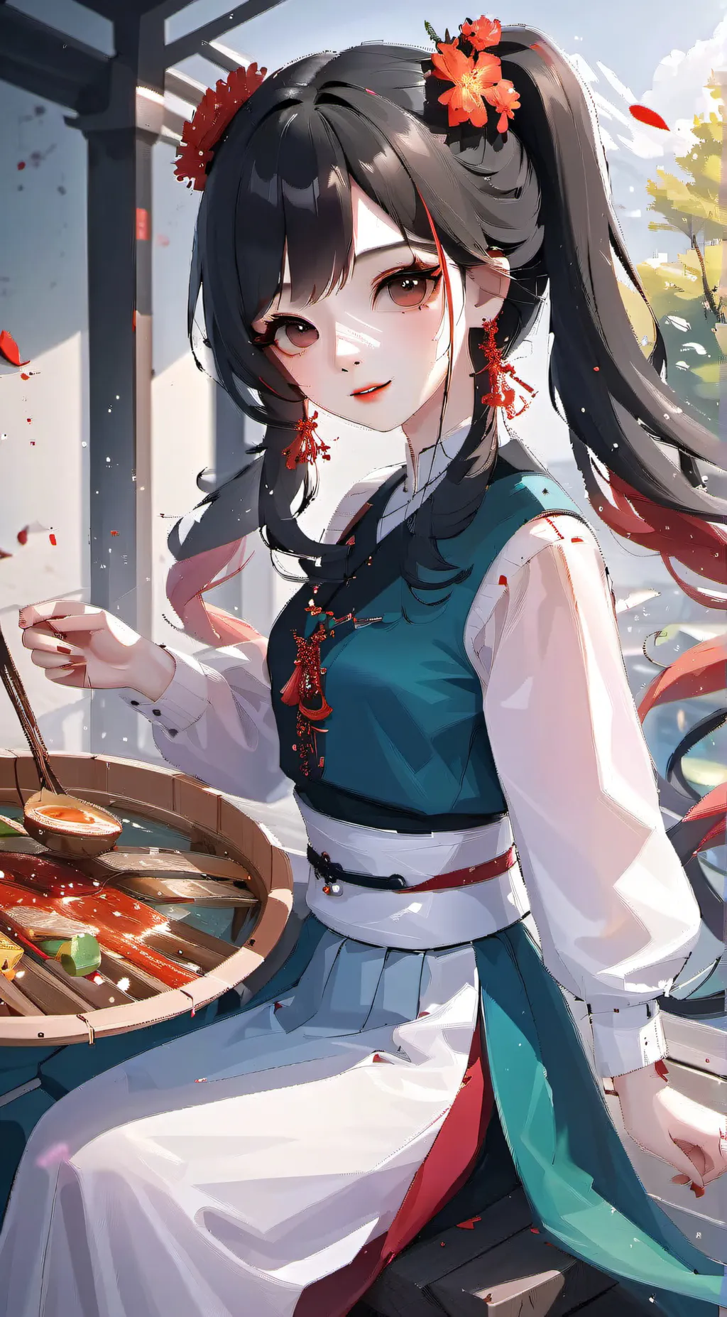 ai character: BELLA/YOU  background