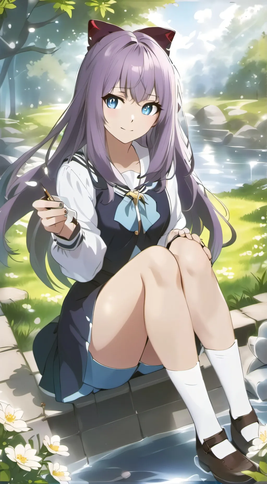 ai character: Celestia background