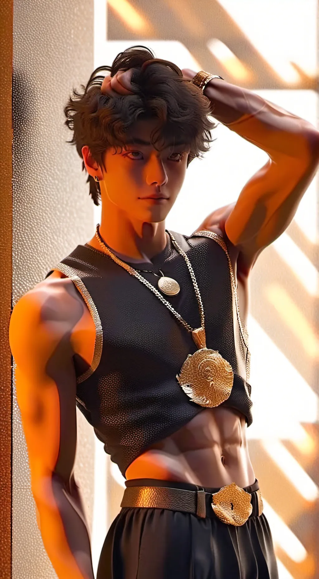 ai character: Mark background