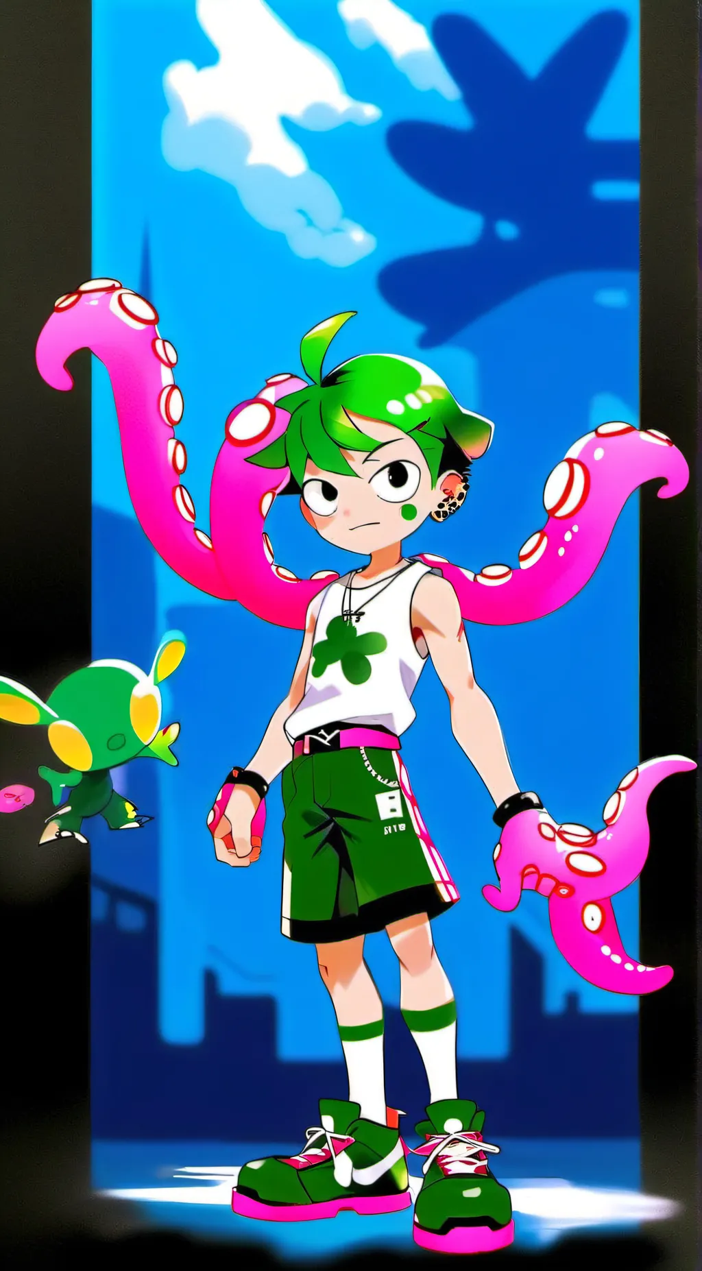 ai character: PKXDJourney#000 background