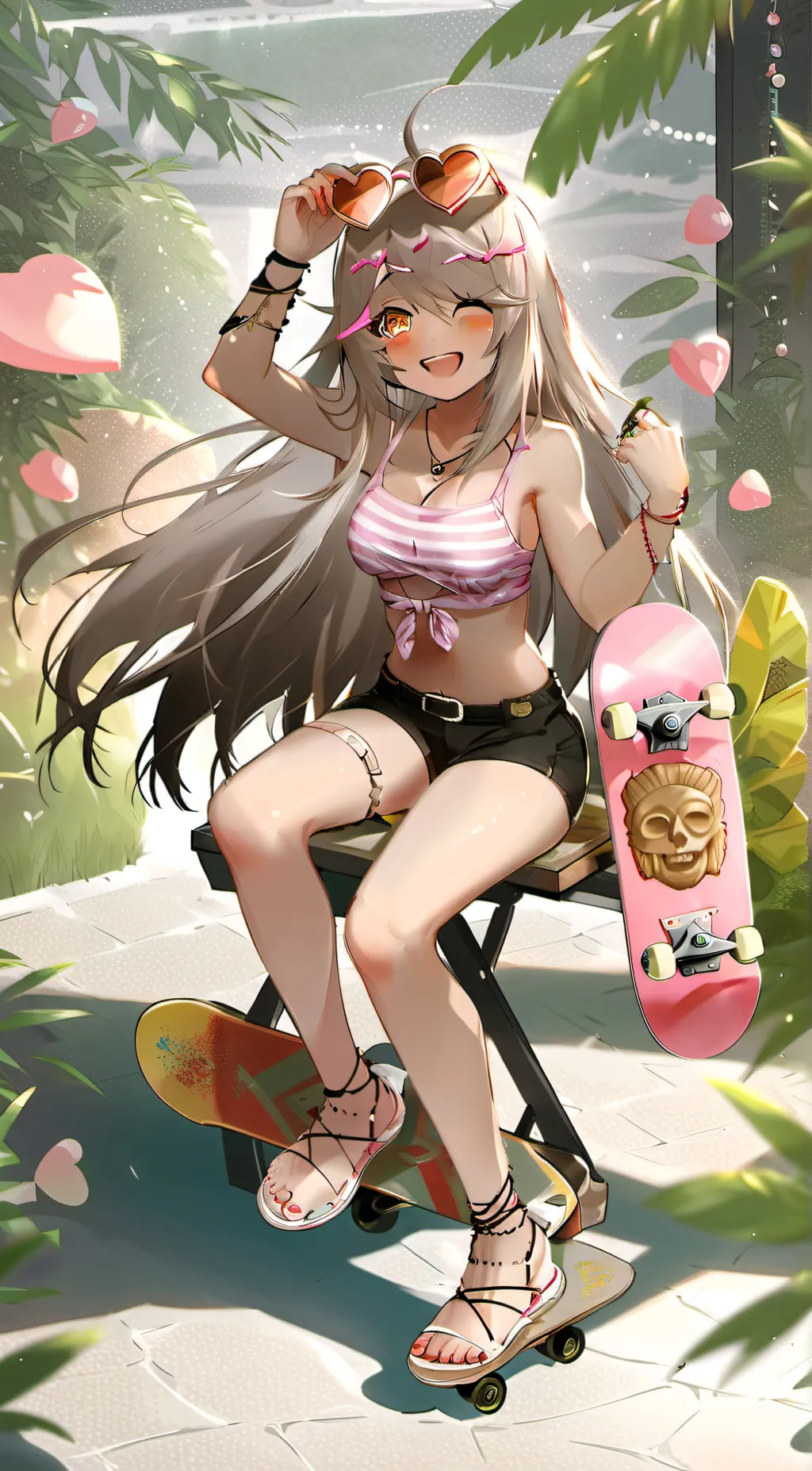 ai character: Pee wedgie background