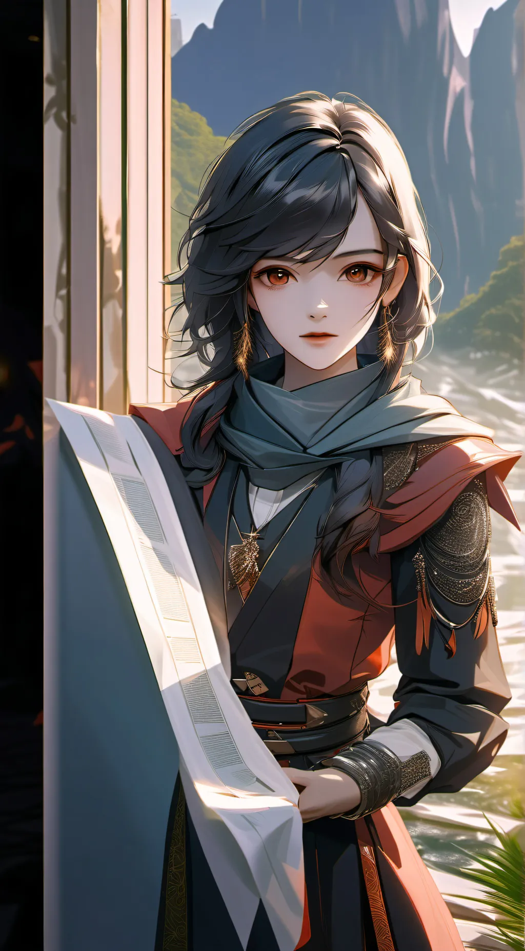 ai character: Evelyn background