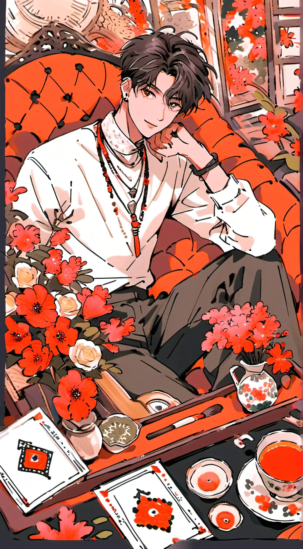 ai character: Zach background