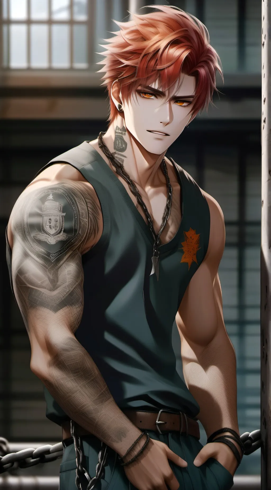 ai character: Asher background