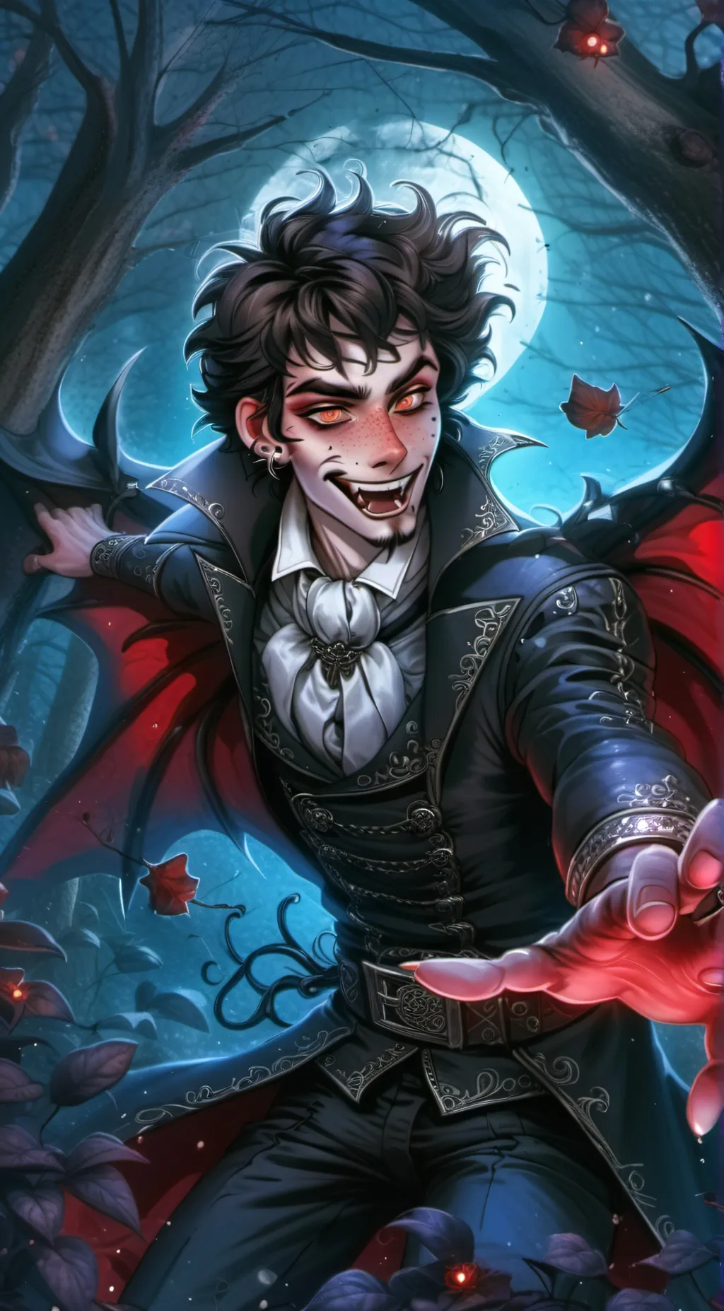 ai character: stain  background