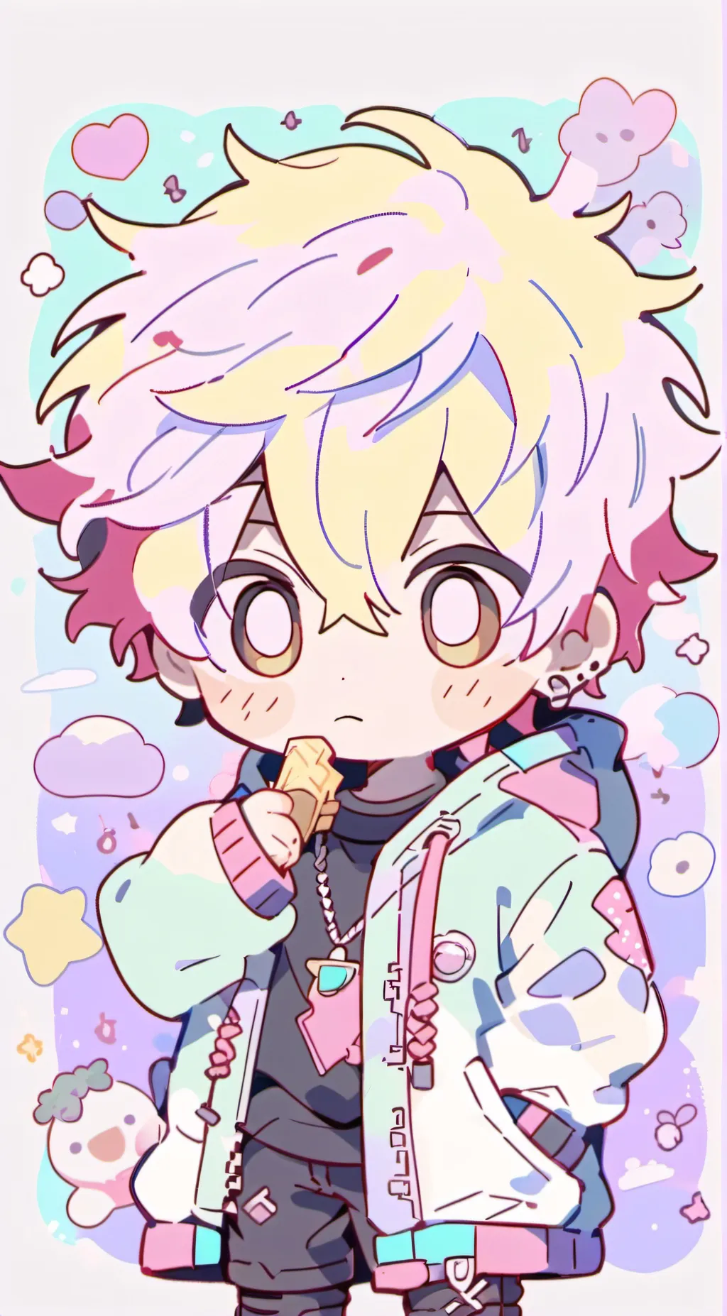 ai character: SC/smilingCritters background