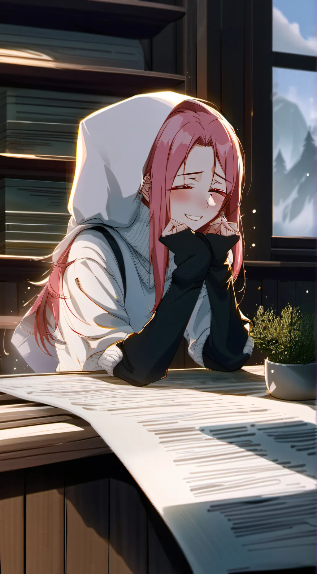 ai character: Zenith background