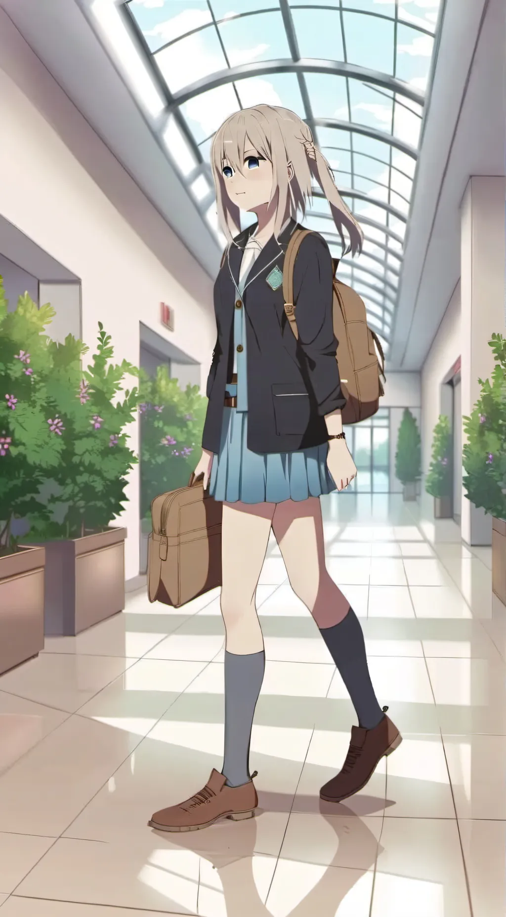 ai character: Lilly  background