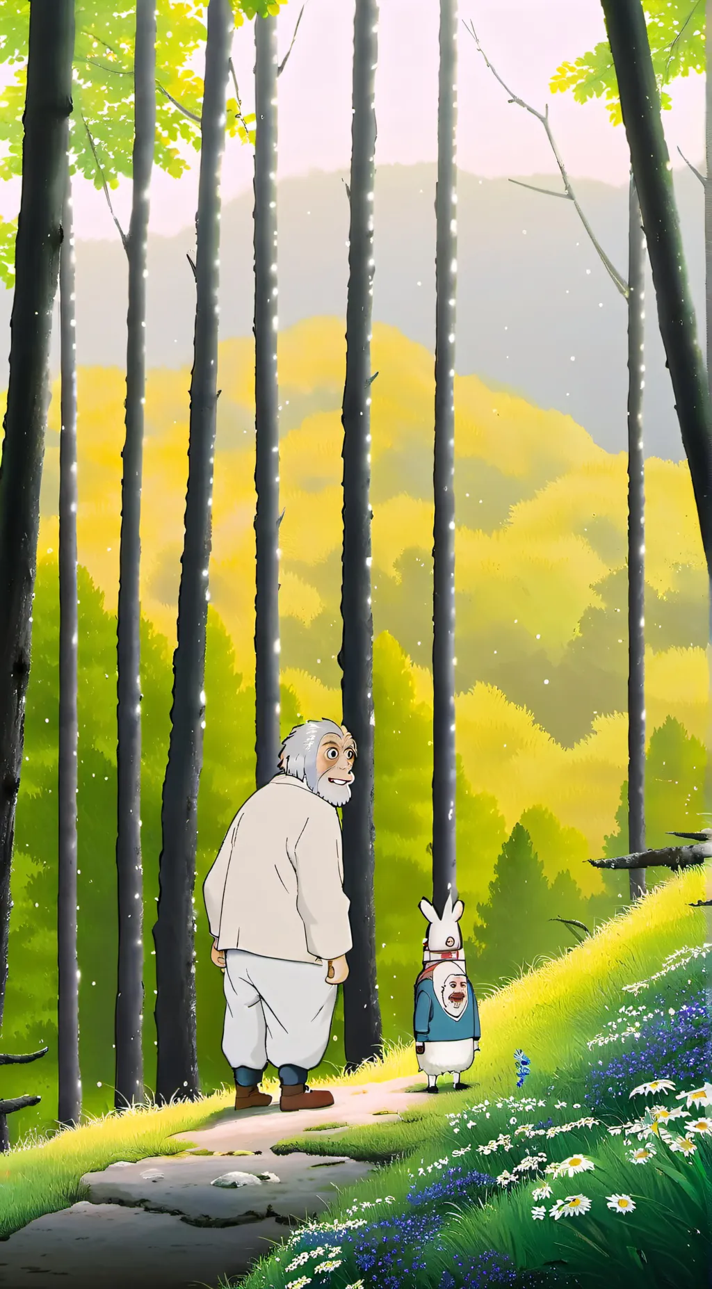 ai character: Untitled tag game background