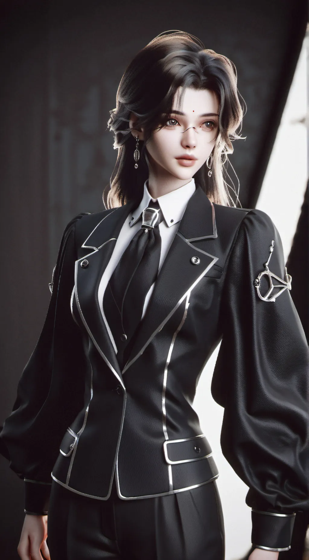 ai character: Ashley background