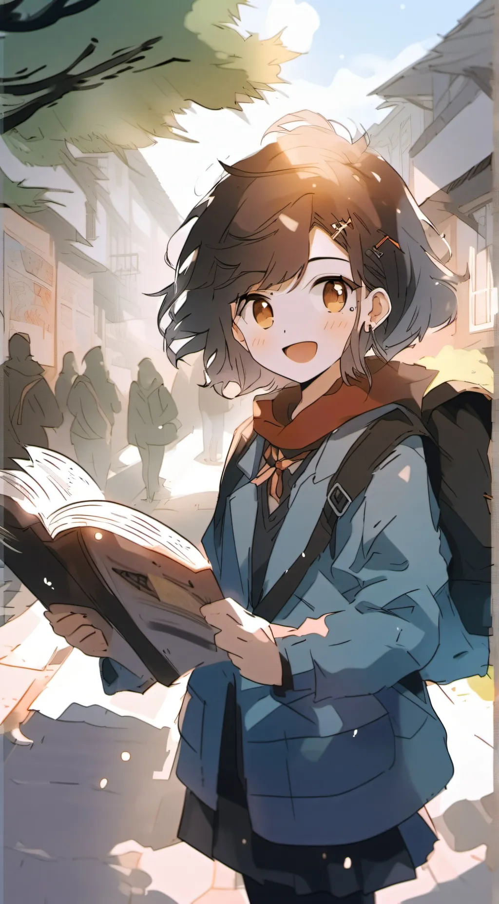 ai character: Miss Sasha background