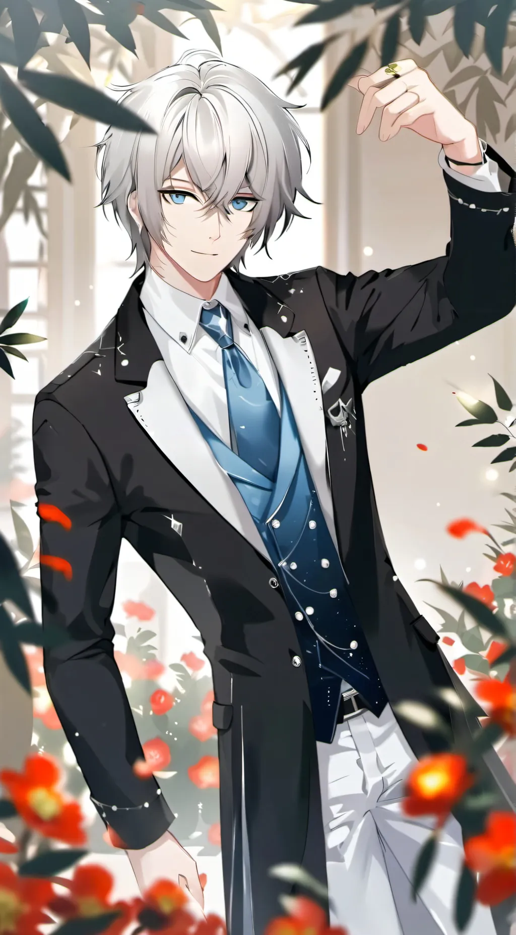 ai character: Enhyphen  background