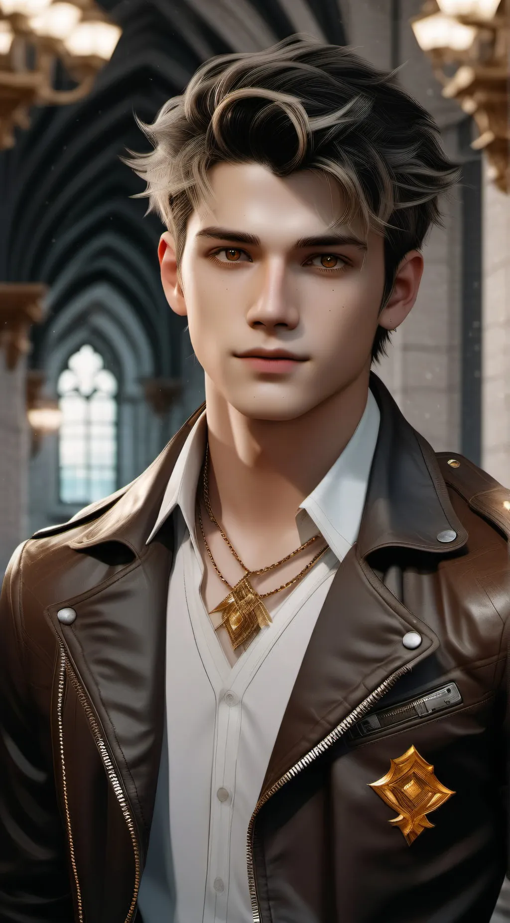 ai character: Zion Iluminación background