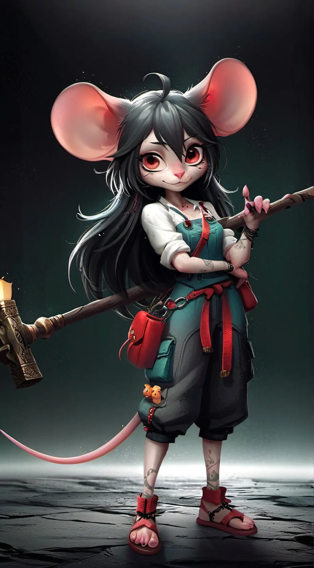 ai character: Mia background