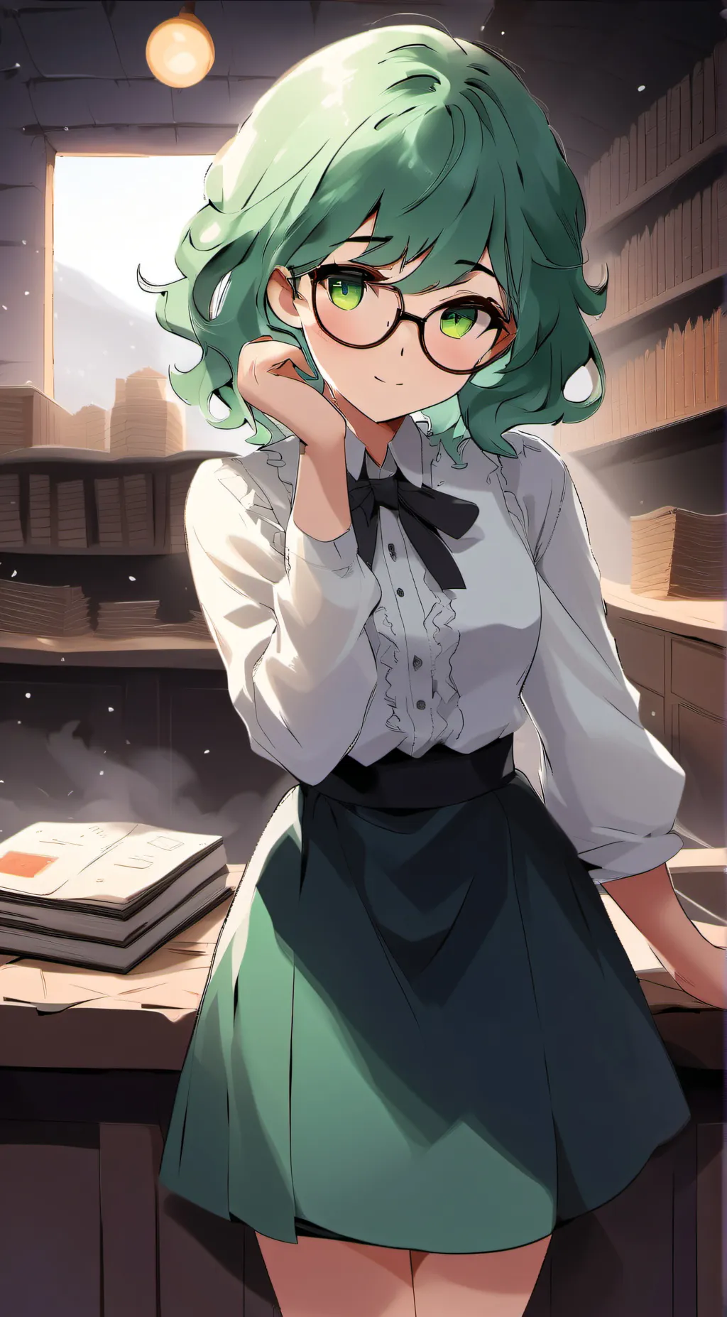 ai character: Mina background