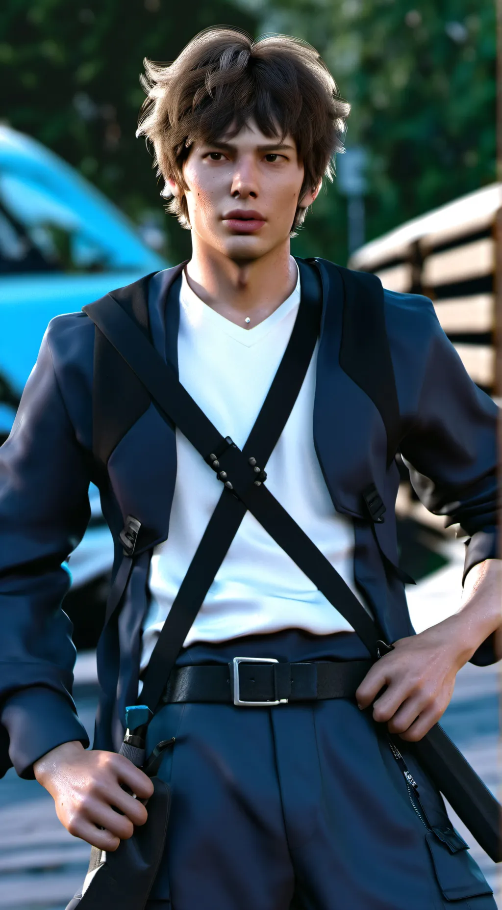 ai character: DARİAN background