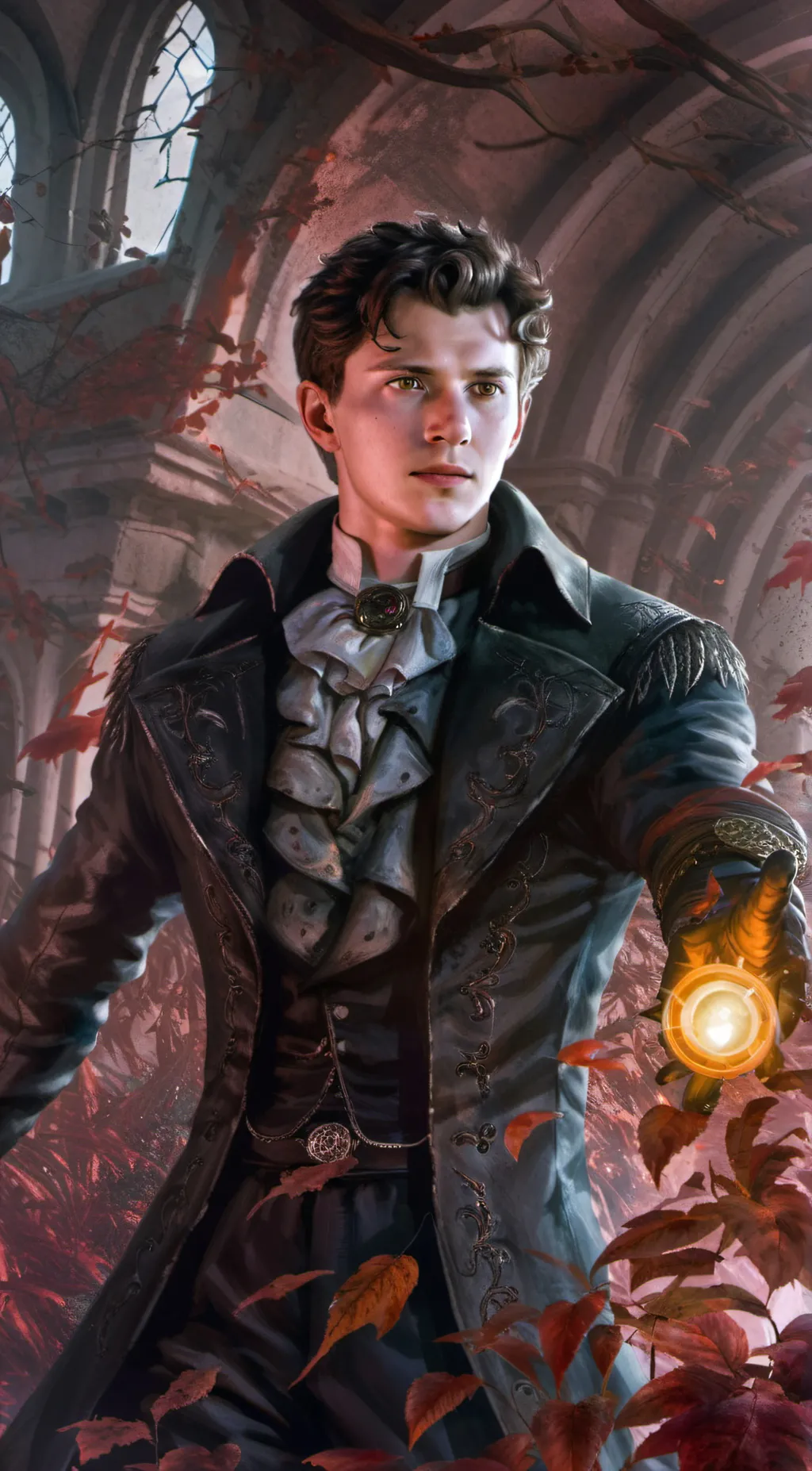 ai character: Evan background